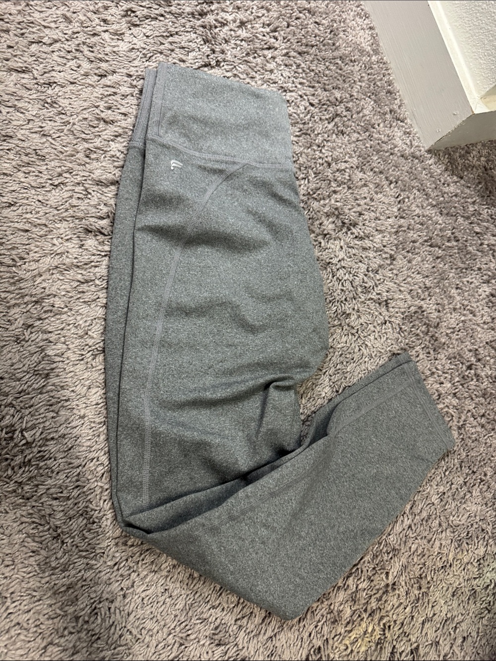 Fabletics Heather Gray Girls' Performance Leggings